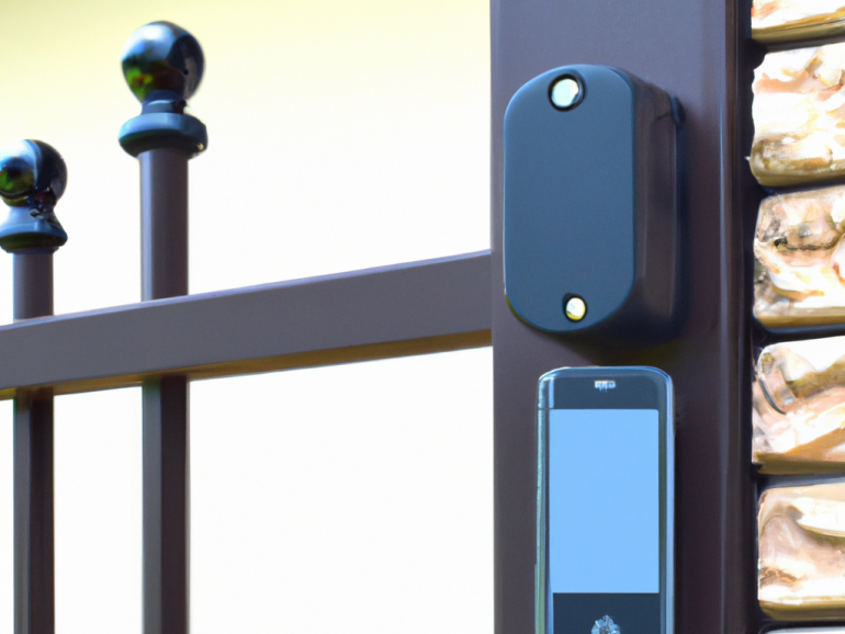 Smart-locks-for-outdoor-gate